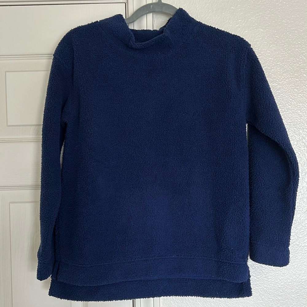Vineyard Vines Fuzzy Mockneck Tunic size L
